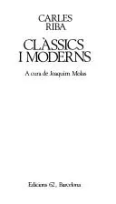 Portada de Clàssics i moderns