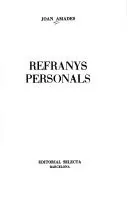 Portada de Refranys personals