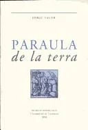 Portada de Paraula de la terra