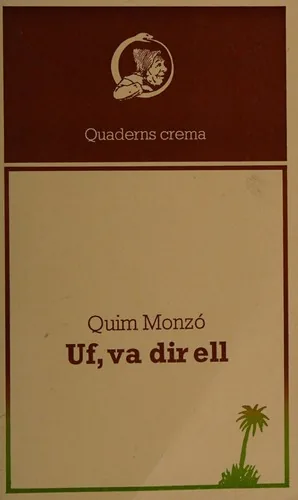 Portada de Uf, va dir ell