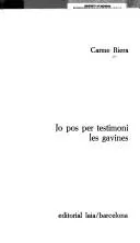 Portada de Jo pos per testimoni les gavines