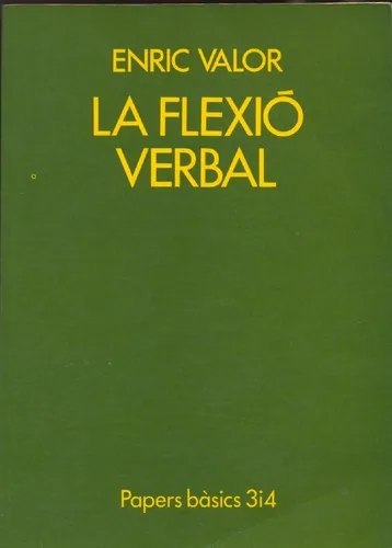 Portada de La flexió verbal