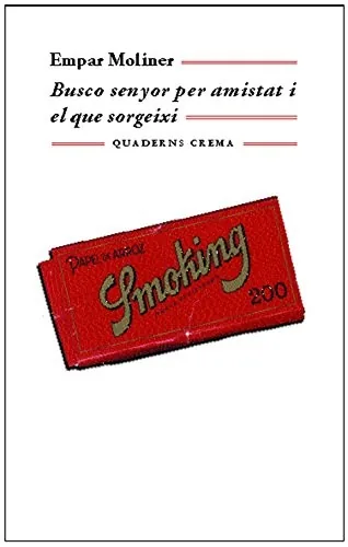 Portada de Busco senyor per amistat i el que sorgeixi