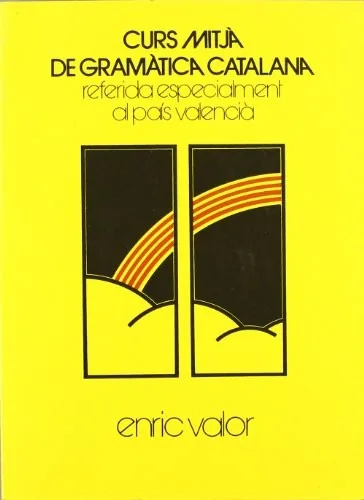 Portada de Curs mitjà de gramàtica catalana